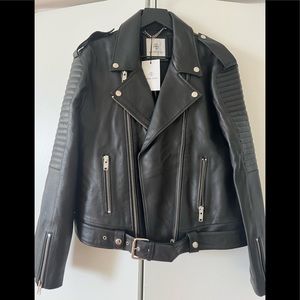 Anine Bing Leather Biker Jacket